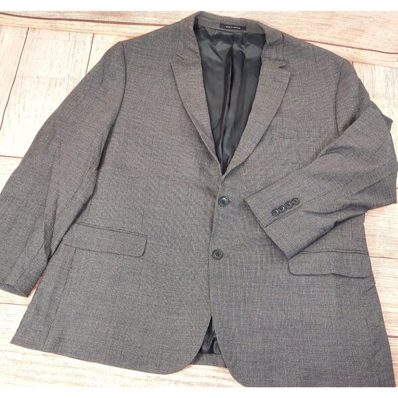 Awearness Kenneth Cole Men Modern Slim Fit Sport Coat Blazer Two Button Jacket - Picture 2 of 15